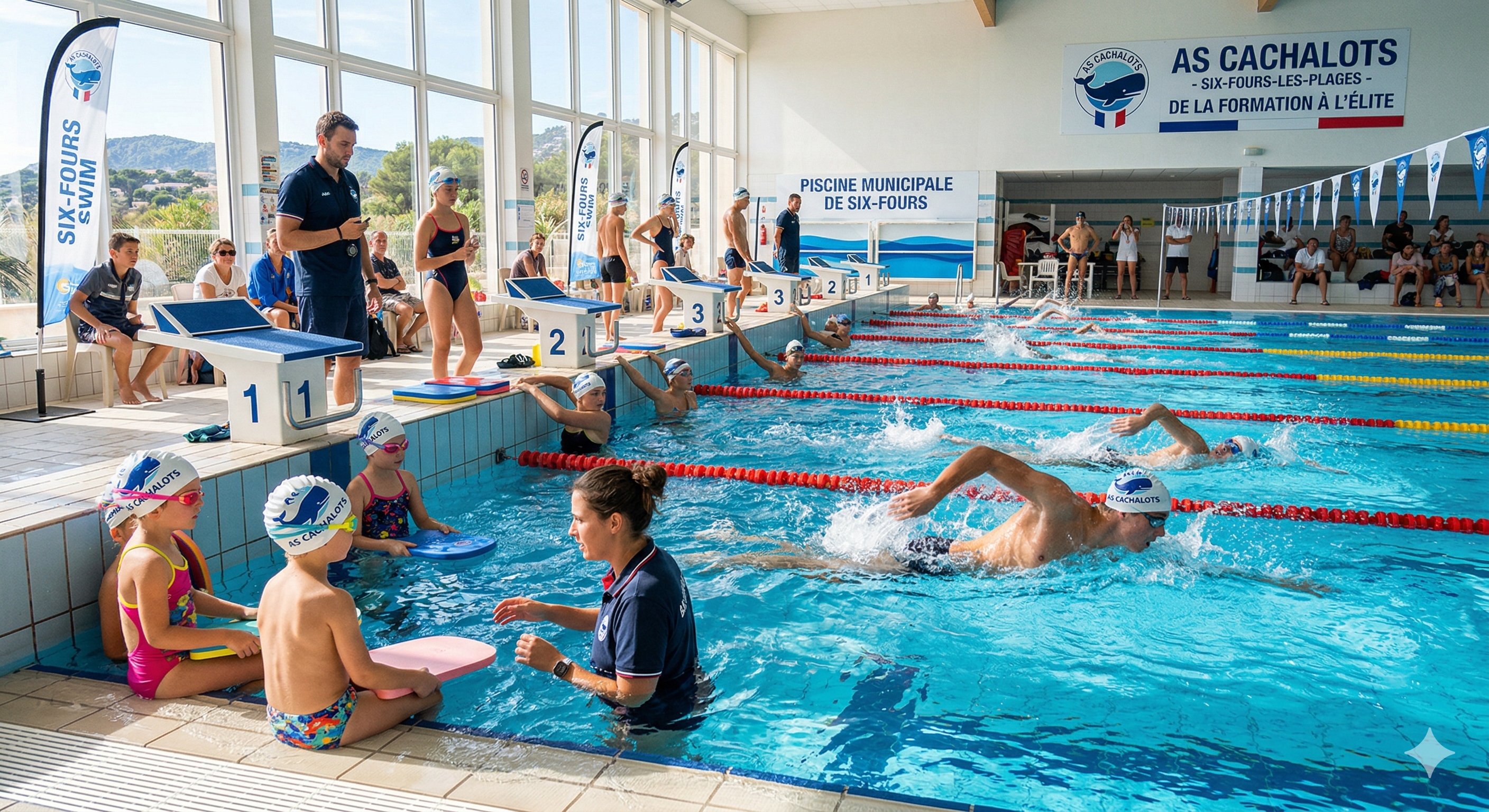 Piscine Six-Fours Var Natation